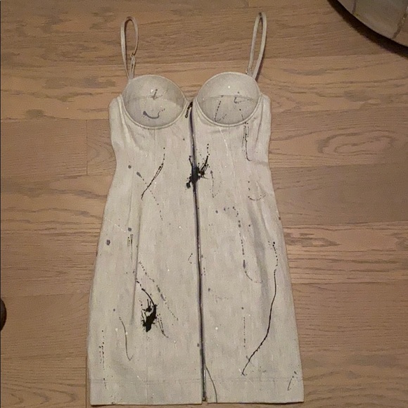 Vena Cava Dresses & Skirts - Vena Cava mini denim zip dress